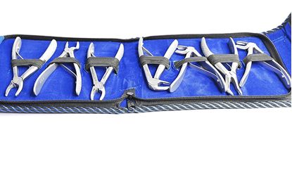 Picture of API Extraction Forceps Pedo Set of 7 AN ORIGINAL PRODUCT OF API MADE BY HIGH QUALITY GERMAN S.S. MATERIAL